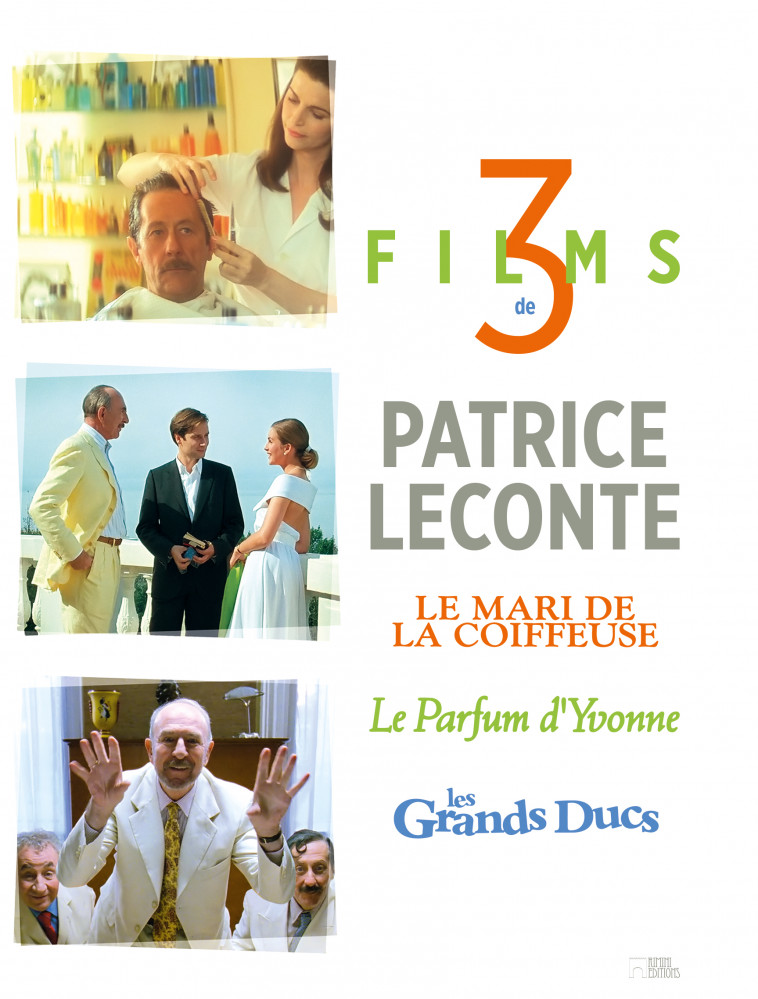 3 FILMS DE PATRICE LECONTE - 3 DVD -  Leconte Patrice - RIMINI