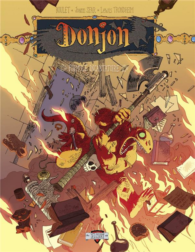 DONJON ZENITH T.10 : FORMULE INCANTATOIRE - SFAR/TRONDHEIM - DELCOURT
