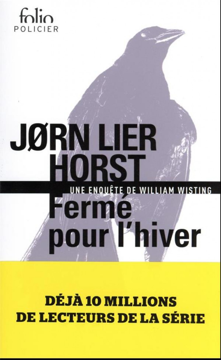 FERME POUR L'HIVER - UNE ENQUETE DE WILLIAM WISTING - HORST JORN LIER - GALLIMARD