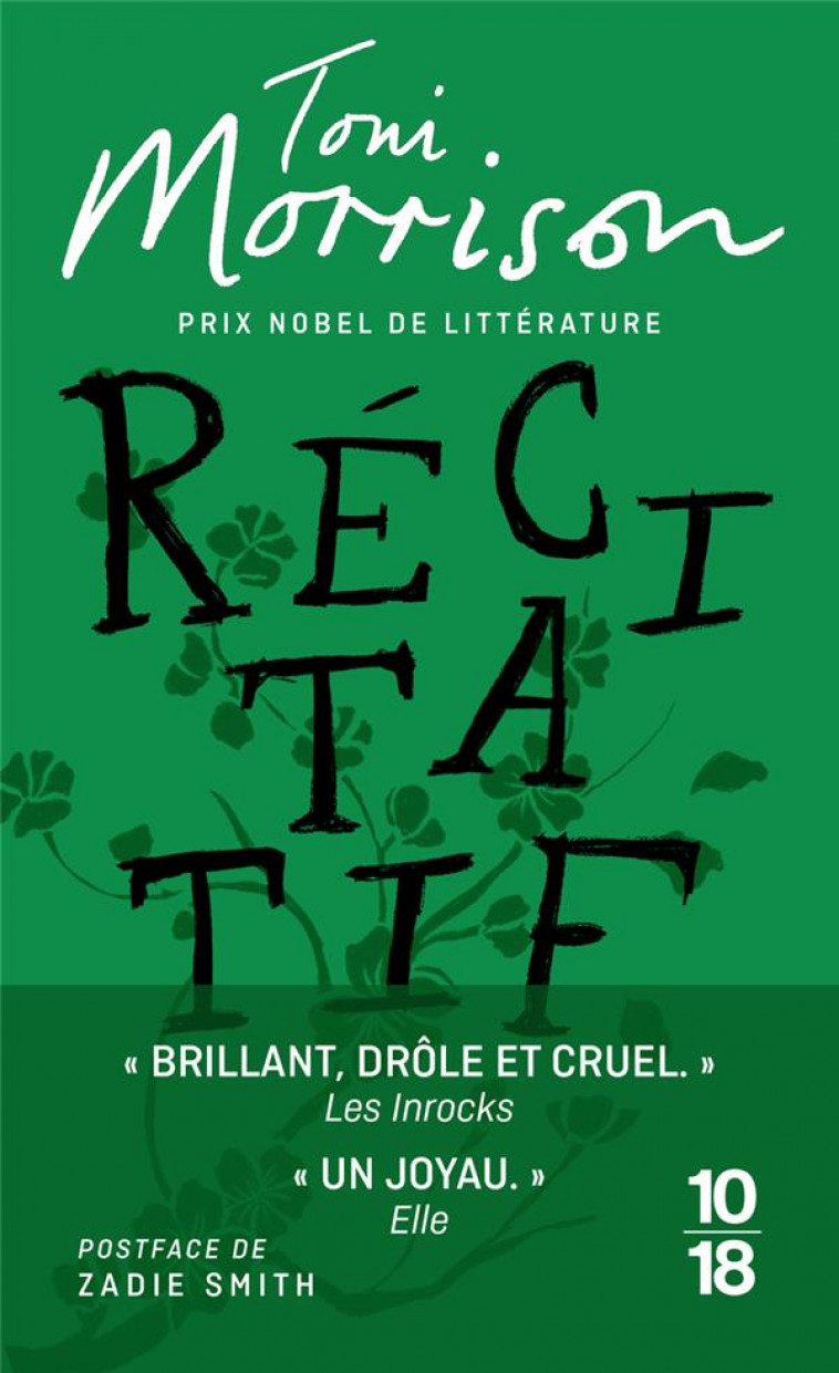 RECITATIF - MORRISON TONI - 10 X 18