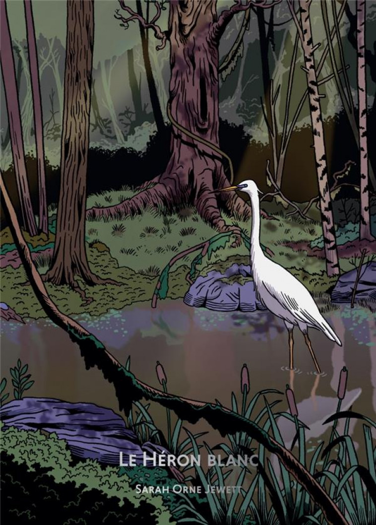 LE HERON BLANC - ORNE JEWETT/JUNIER - RELIEFS