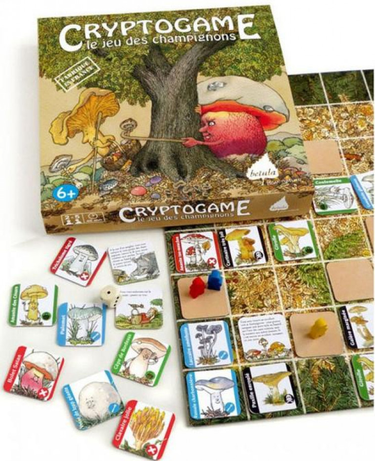 CRYPTOGAME LE JEU DES CHAMPIGNONS - BATAILLE - COLLECTIF - NC