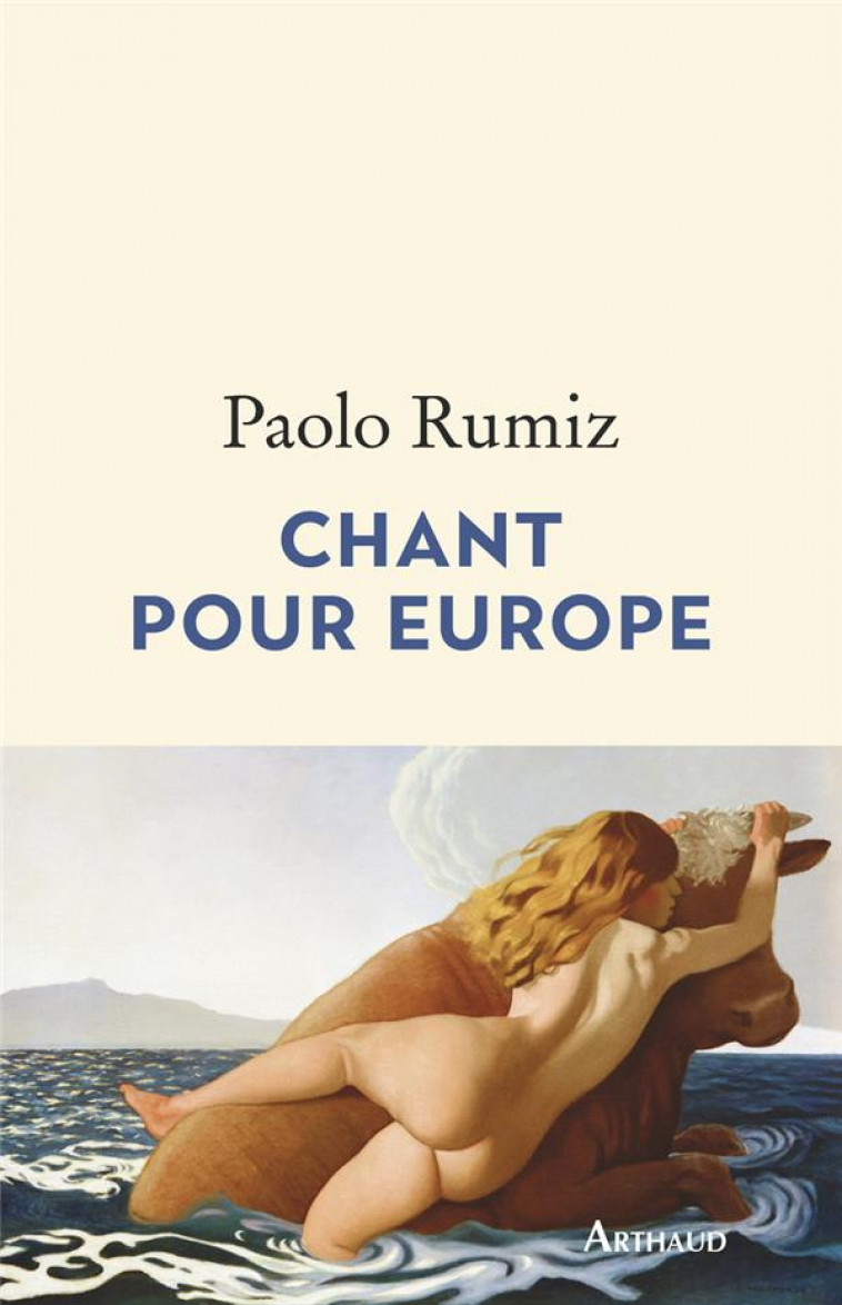 CHANT POUR EUROPE - RUMIZ PAOLO - FLAMMARION