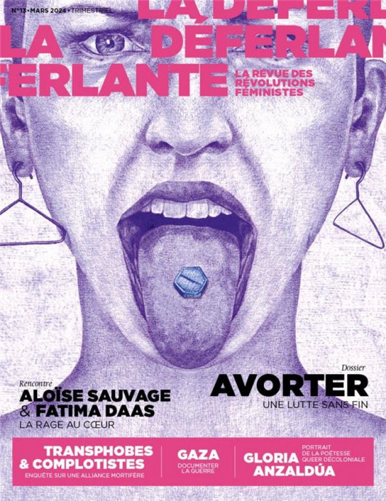 LA DEFERLANTE N 13 - AVORTER - REVUE - NC