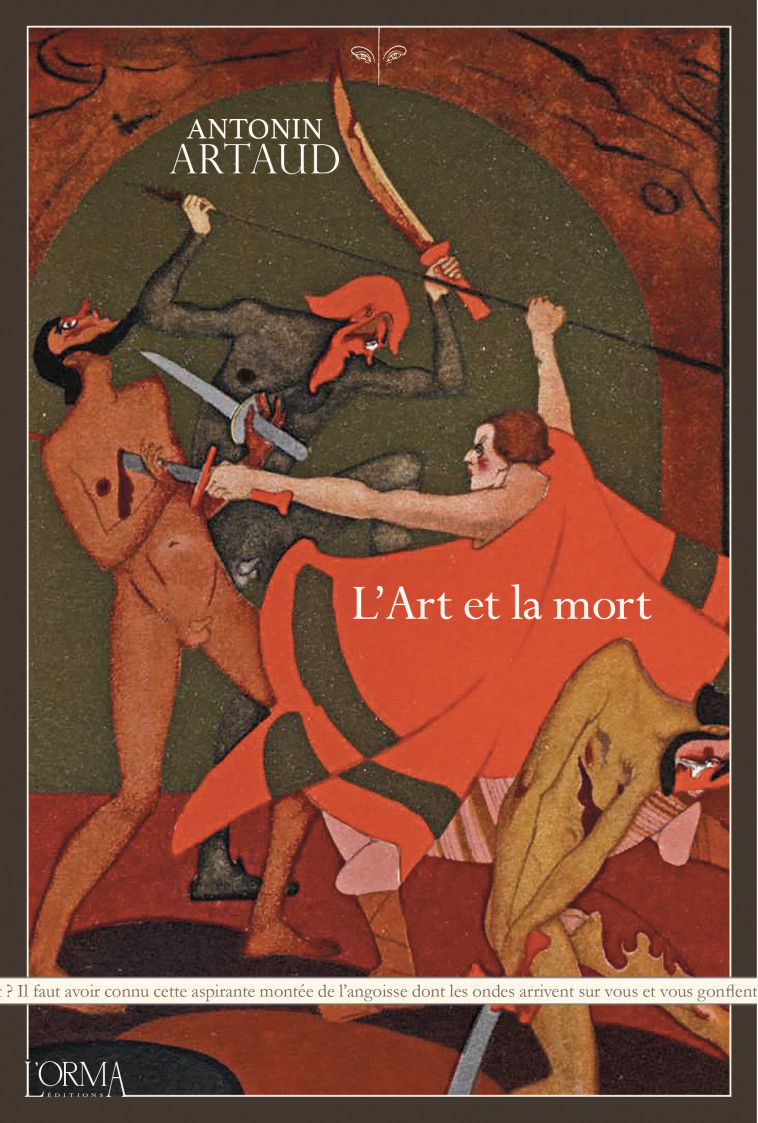 L'art et la mort - Antonin ARTAUD, Giorgia Bongiorno, Maia GIACOBBE BORELLI - ORMA