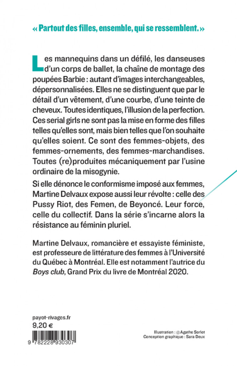 Serial girls - Martine Delvaux - PAYOT