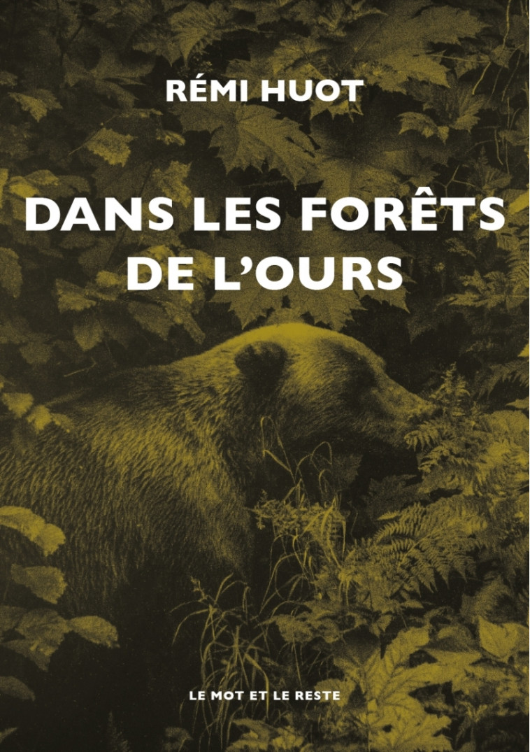 Dans les forêts de l'ours - Rémi HUOT - MOT ET LE RESTE
