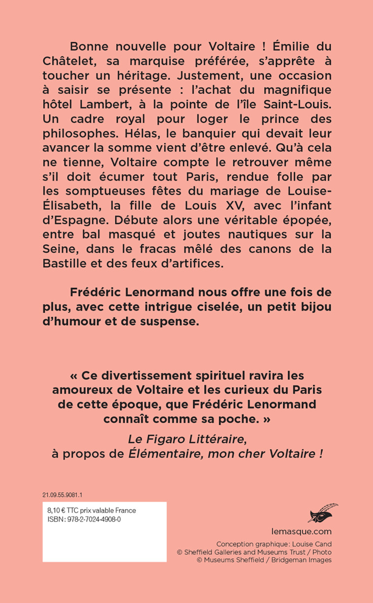 Un carrosse nommé désir - Frédéric Lenormand - ED DU MASQUE