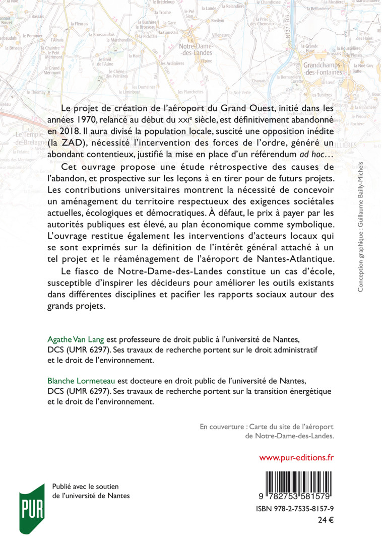 L'abandon du projet d'aéroport de Notre-Dame-des-Landes - Blanche Lormeteau - PU RENNES