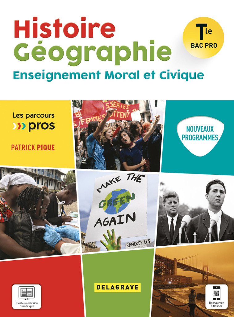 Histoire Géographie EMC Tle Bac Pro (2021) - Pochette élève - Marjorie Tonnelier, Pascal  Coulomb, Patrick Pique, Sébastien Bépoix, Stéphanie Franqueville, France  Weinmann, Frédéric Amella, Lionel Charret, Frédéric Dorémus, Marjorie Tonnelier, Pascal  Co