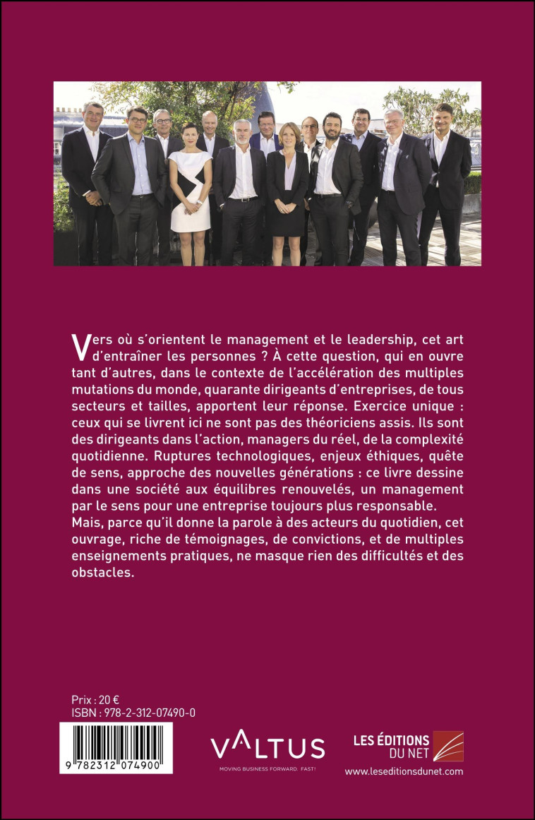 Les métamorphoses du leadership - Les Associés Valtus Les Associés Valtus, François Le Brun, Pascal Demurger - DU NET