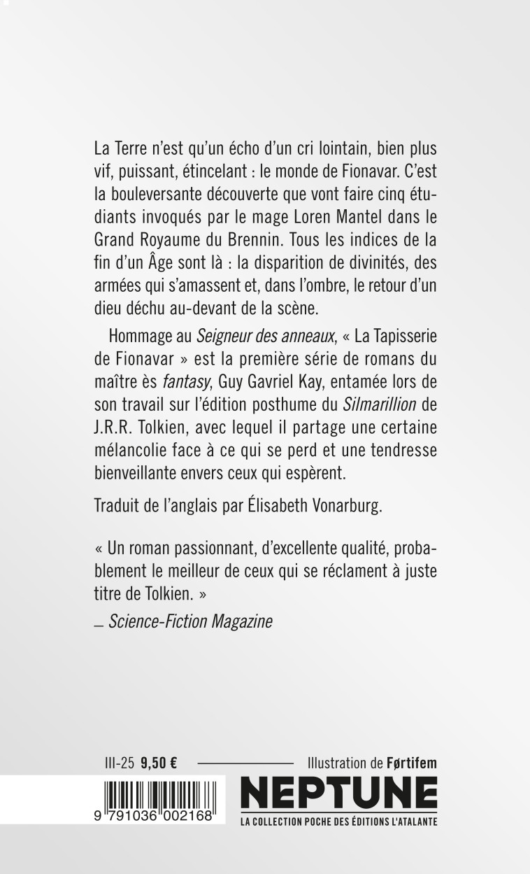 L'arbre de l'été - Guy Gavriel Kay, Mikael Cabon - ATALANTE