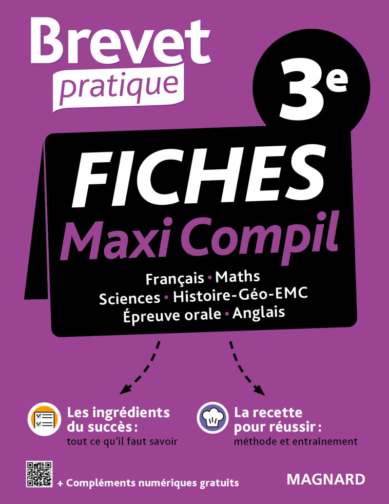 Brevet Pratique Maxi-Compil de fiches la totale 3e Brevet 2025 - Nadine Daboval, Sylvie Coly, Stéphane RENOUF, Marc REYNÉS MOLERO, Marion Leruste, Adeline Maulévrier, Camille Nicol, Nadine Daboval, Sylvie Coly, Stéphane RENOUF, Marc REYNÉS MOLERO, Marion 
