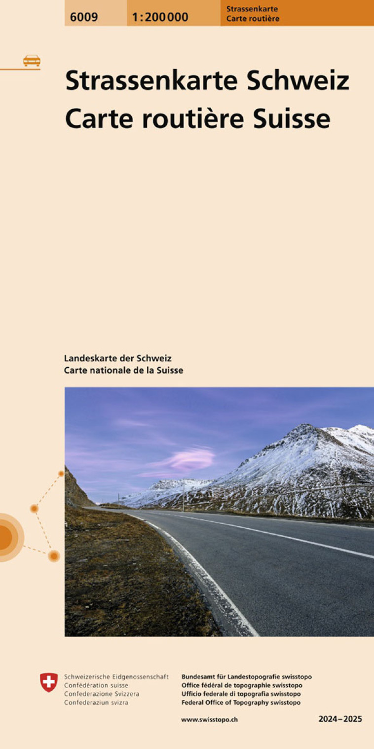 6009 CARTE NATIONALE SUISSE N 5 2024/2025 -  - OFTS