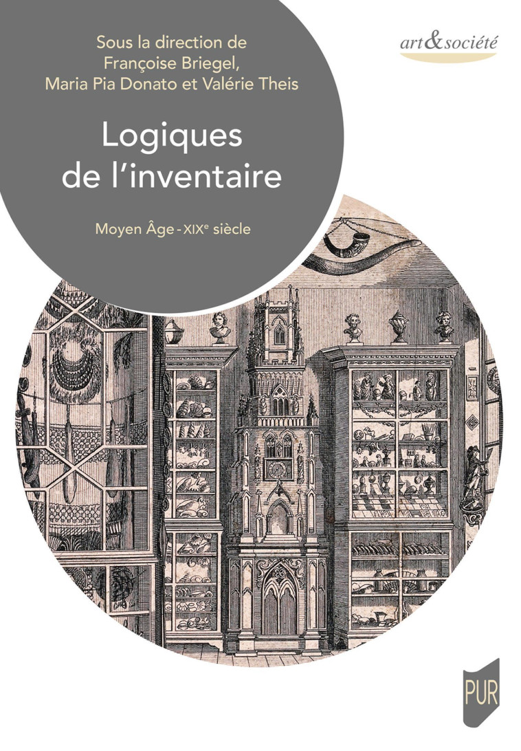 Logiques de l'inventaire - Valérie Theis, Maria Pia Donato, Françoise Briegel - PU RENNES