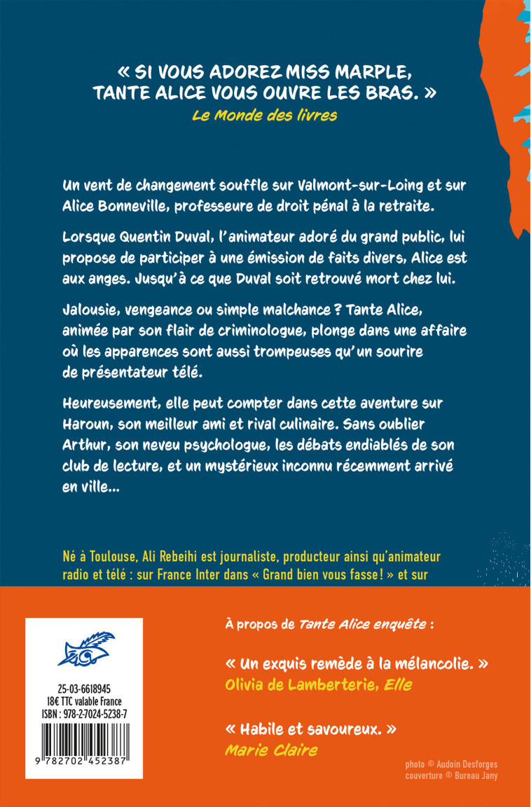 Tante Alice enquête vol.2 : meurtres en chaîne - Ali Rebeihi, Ali Rebeihi - ED DU MASQUE