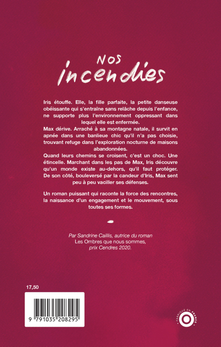 Nos incendies - Sandrine Caillis, Sandrine Caillis, Marie Vandoreen, Marie Vandooren - THIERRY MAGNIER