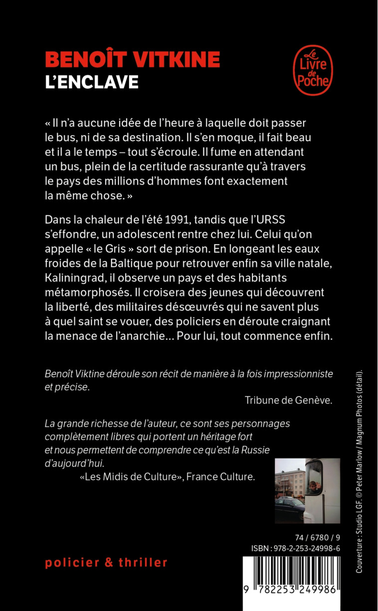L'Enclave - Benoît Vitkine, Benoît Vitkine - LGF