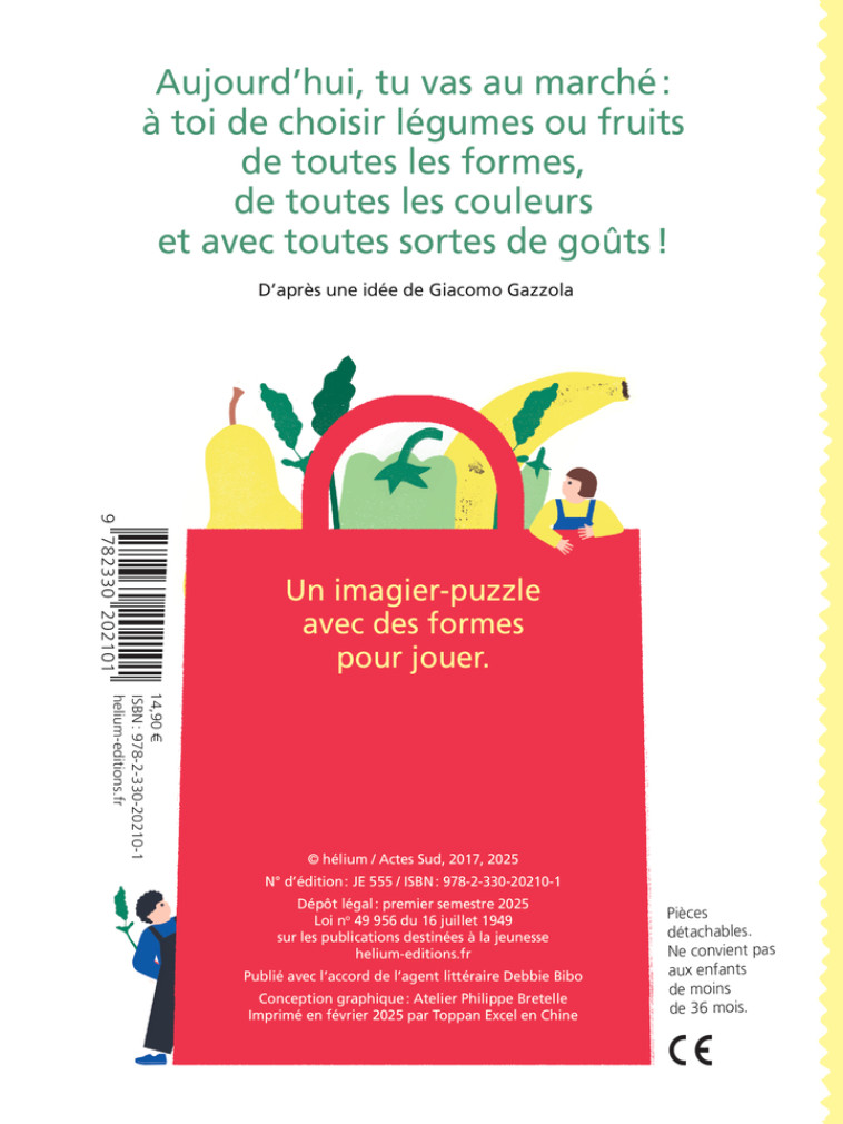 Au marché, je choisis... - Gaia Stella, Gaia Stella - HELIUM