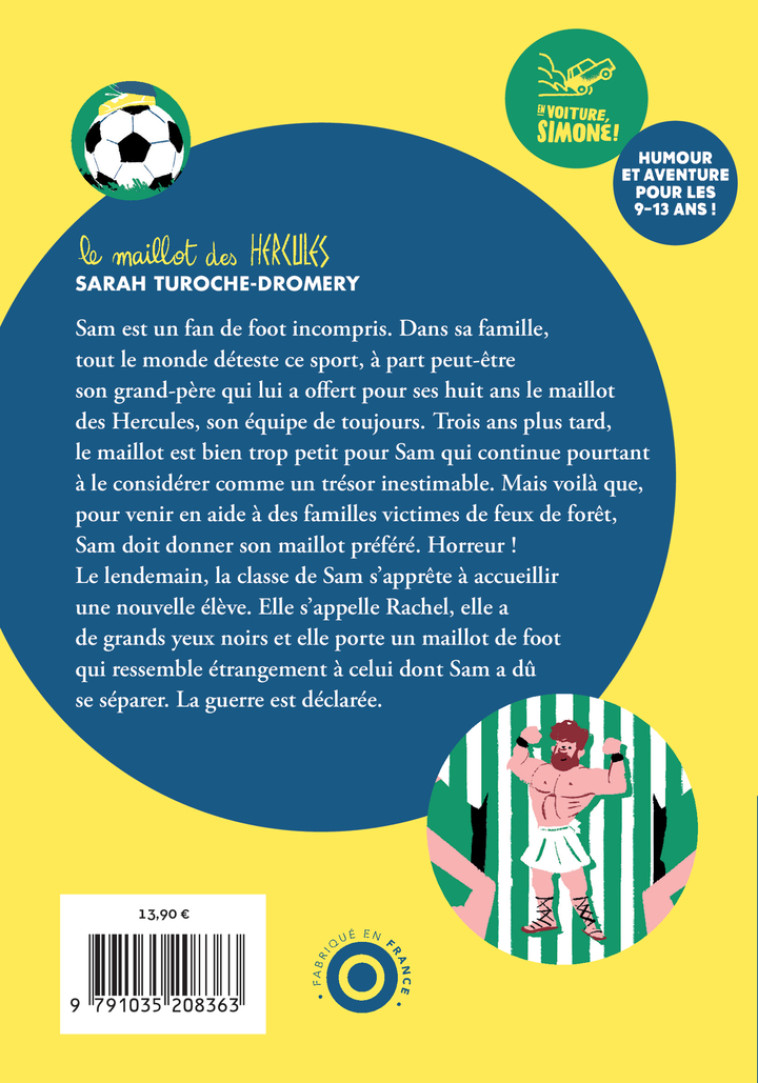Le maillot des Hercules - Sarah Turoche dromery, Sarah Turoche dromery, Thomas Baas - THIERRY MAGNIER