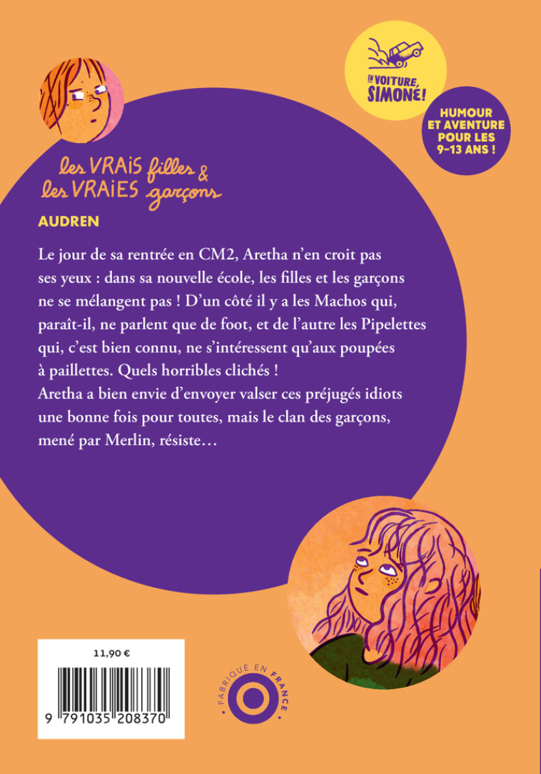 Les vrais filles et les vraies garçons -  AUDREN,  AUDREN, Charline Collette - THIERRY MAGNIER