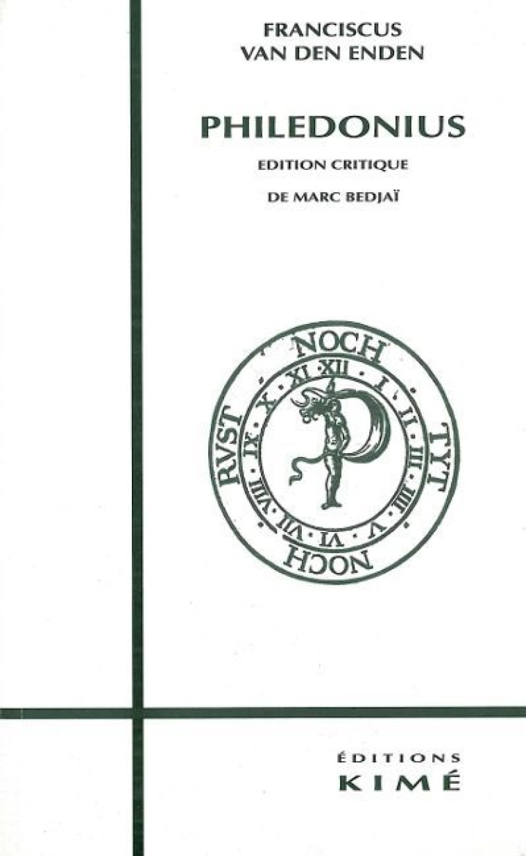 Philedonius - Franciscus Van Den Enden - KIME
