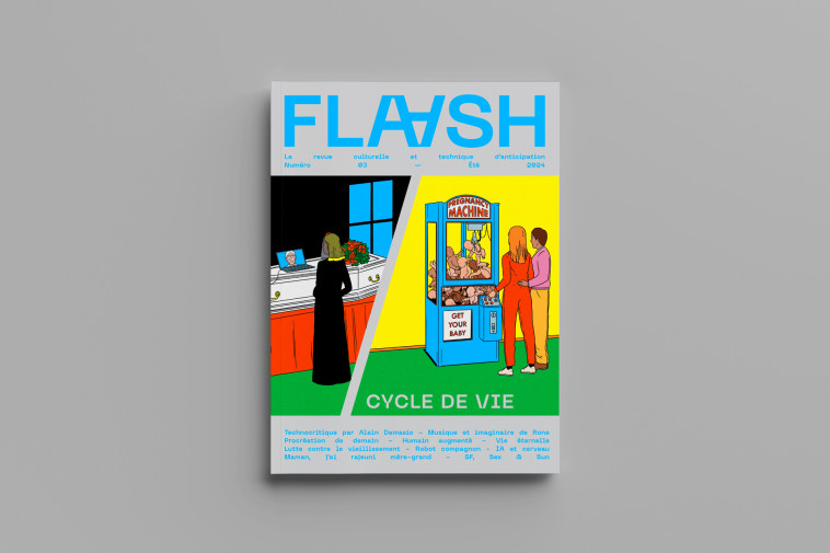 FLAASH N°03 - Cycle de vie - Été 2024 - Alain Damasio, Simon Bailly, Lea Murawiec,  Rone, Nicolas Gaudemet, Yannick RUMPALA - FLAASH