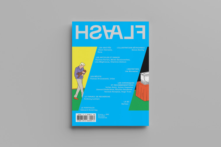 FLAASH N°03 - Cycle de vie - Été 2024 - Alain Damasio, Simon Bailly, Lea Murawiec,  Rone, Nicolas Gaudemet, Yannick RUMPALA - FLAASH