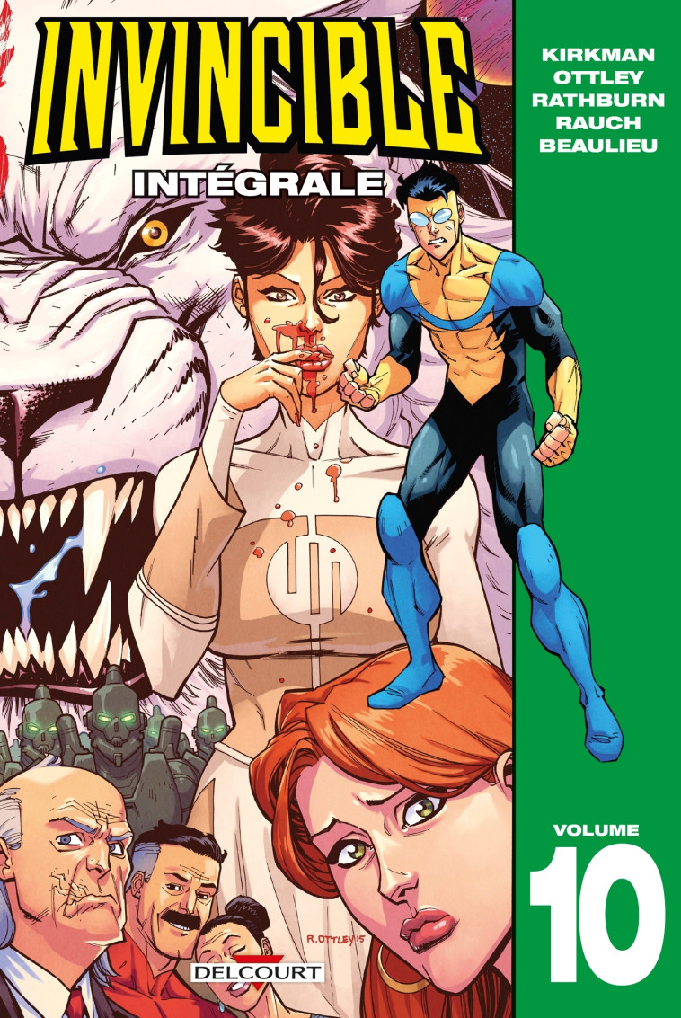 Invincible - Intégrale T10 - Robert Kirkman, Ryan Ottley - DELCOURT