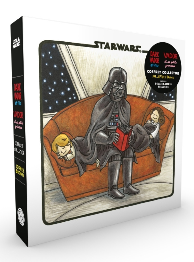 STAR WARS : FAMILLE VADOR : COFFRET VOL 1 : DARK VADOR ET FILS-VADOR ET SA PETITE PRINCESSE -  - HUGINN MUNINN